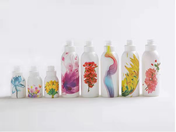 玻璃瓶水貼噴漆加工定制 東莞水轉印廠家